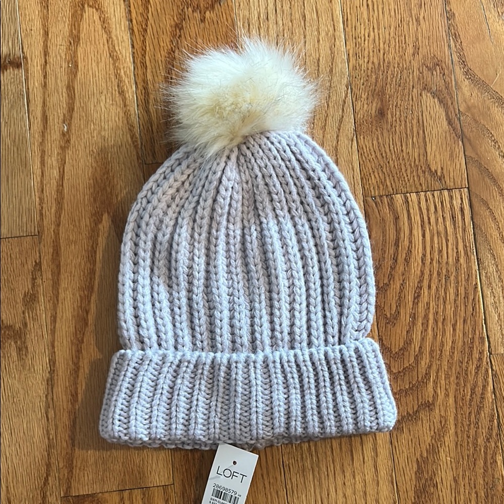 Loft Knit Beanie with Pom Pom